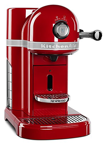 KitchenAid 47 Oz Semi-Automatic Espresso Machine in Empire Red