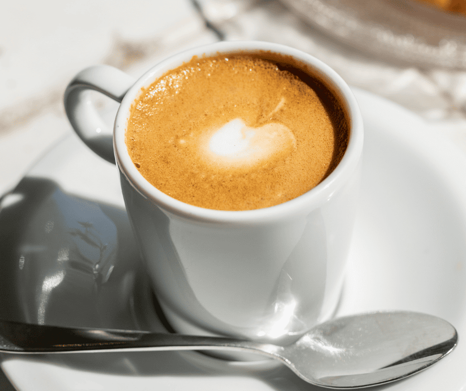 a cup of delicious espresso