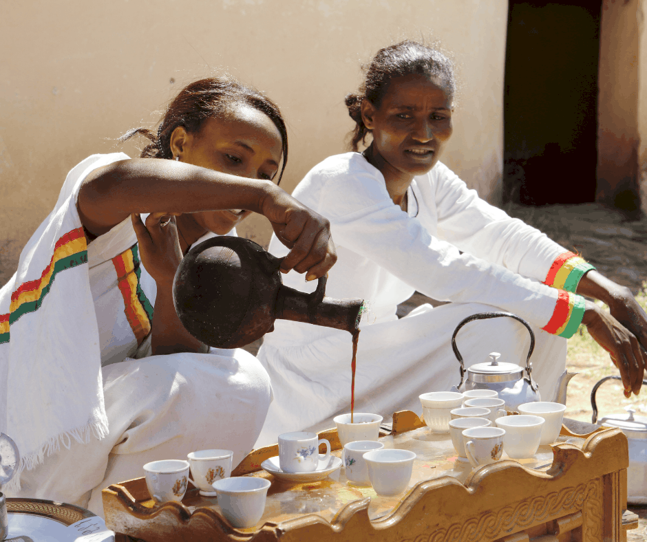 ethiopian coffee ceremon