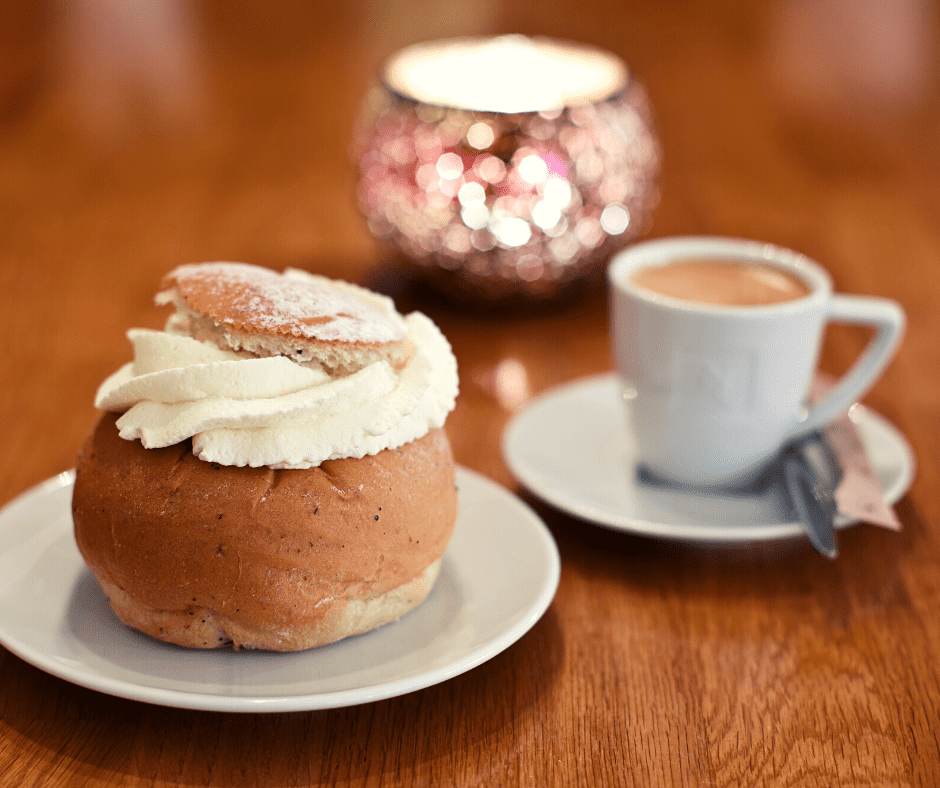 coffee with semla