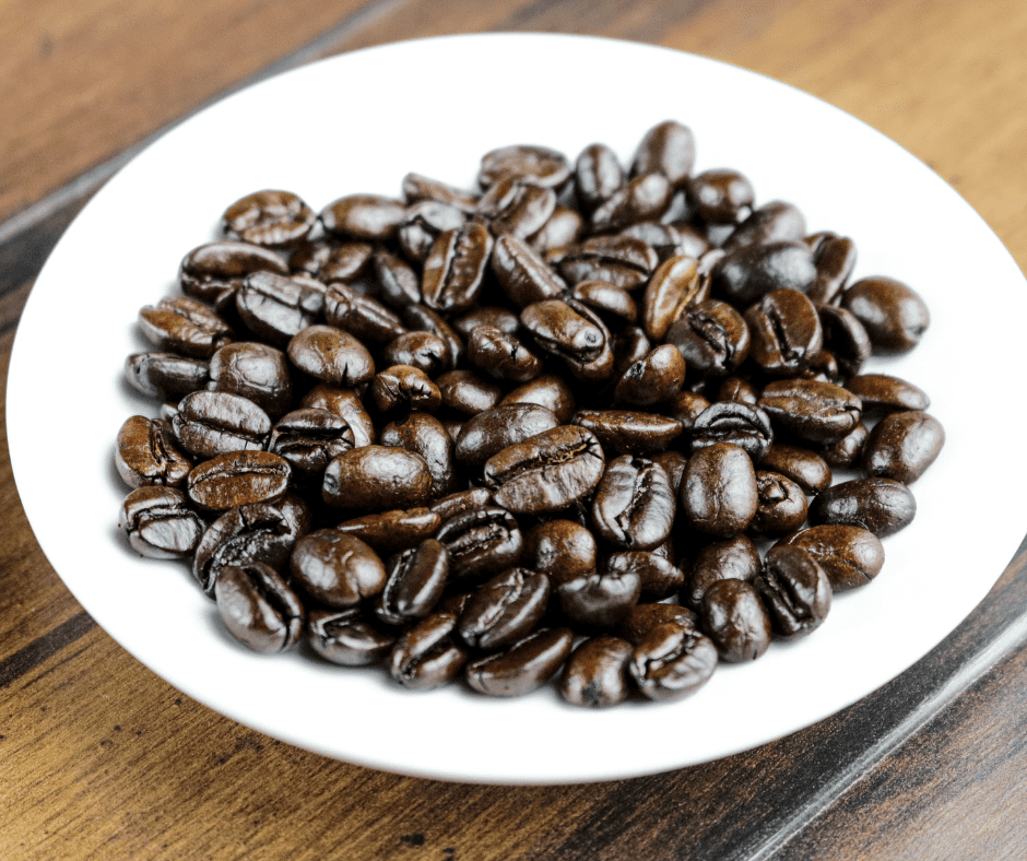 roasted espresso beans
