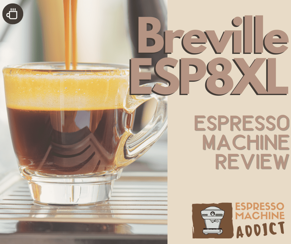 Breville ESP8XL Cafe Roma Stainless Espresso Maker,1.2 liters