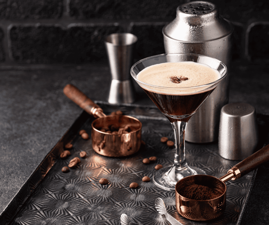 espresso martini and shaker