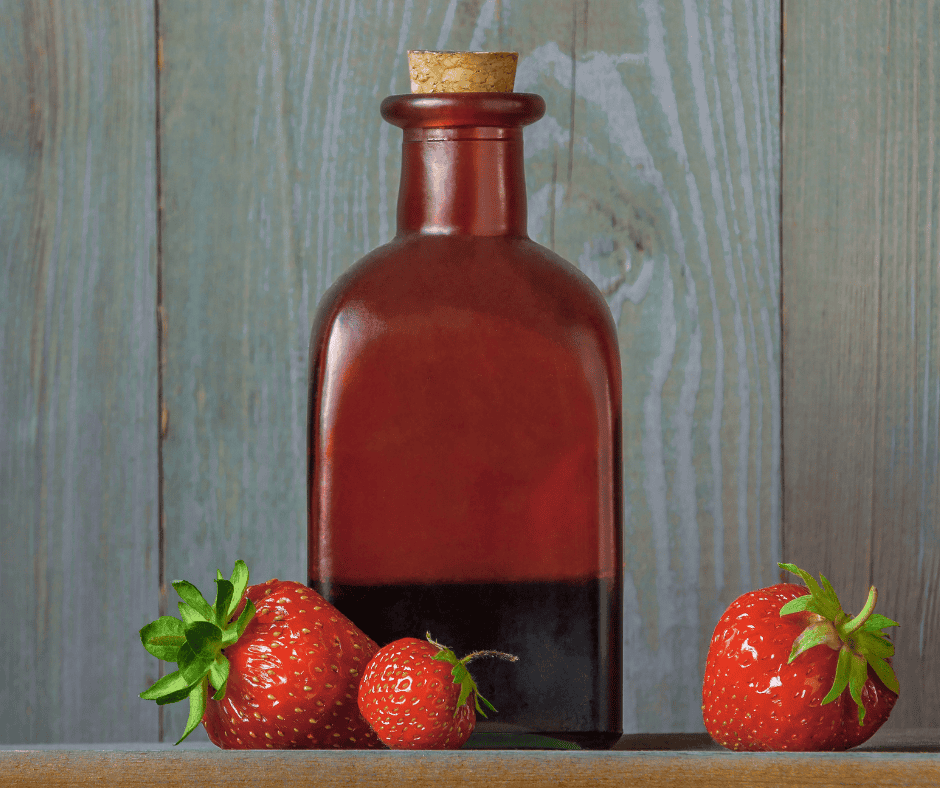 strawberry syrup