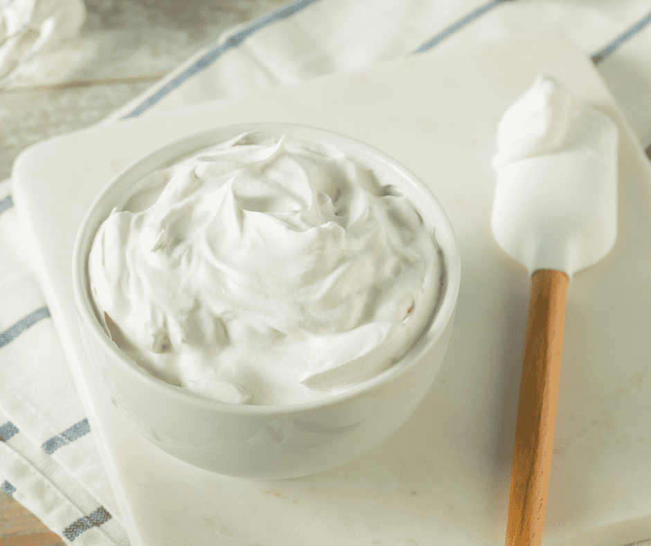 whipped cream