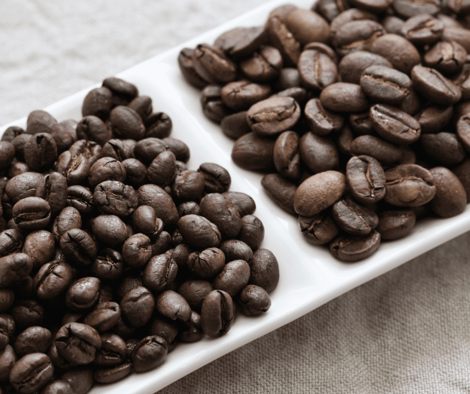 peaberry beans versus regular shaped beans