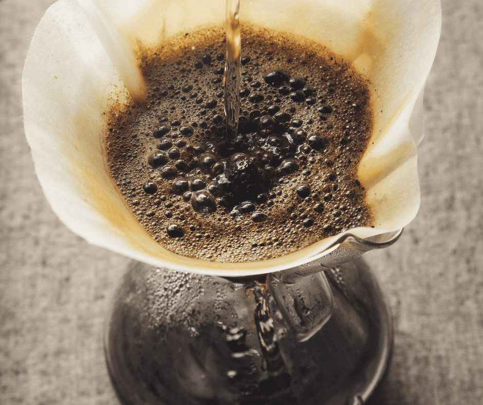 pour over coffee brewing method